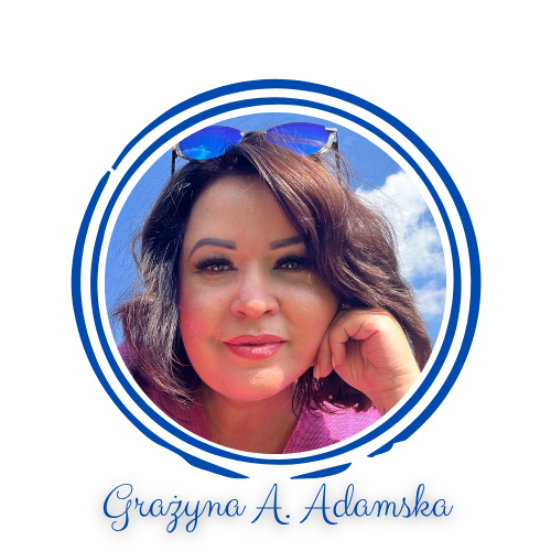 Grażyna A. Adamska - Kwantowa Mentorka Duszy - foto z podpisem