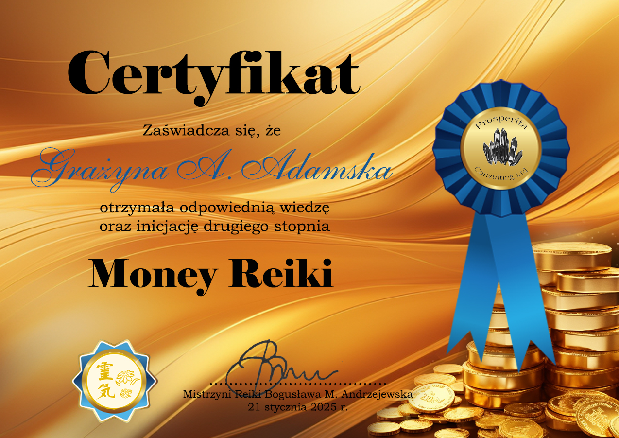Money Reiki - Grażyna A. Adamska
